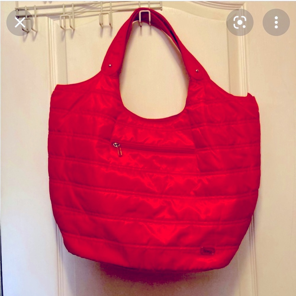 3/$25 Lug red tote